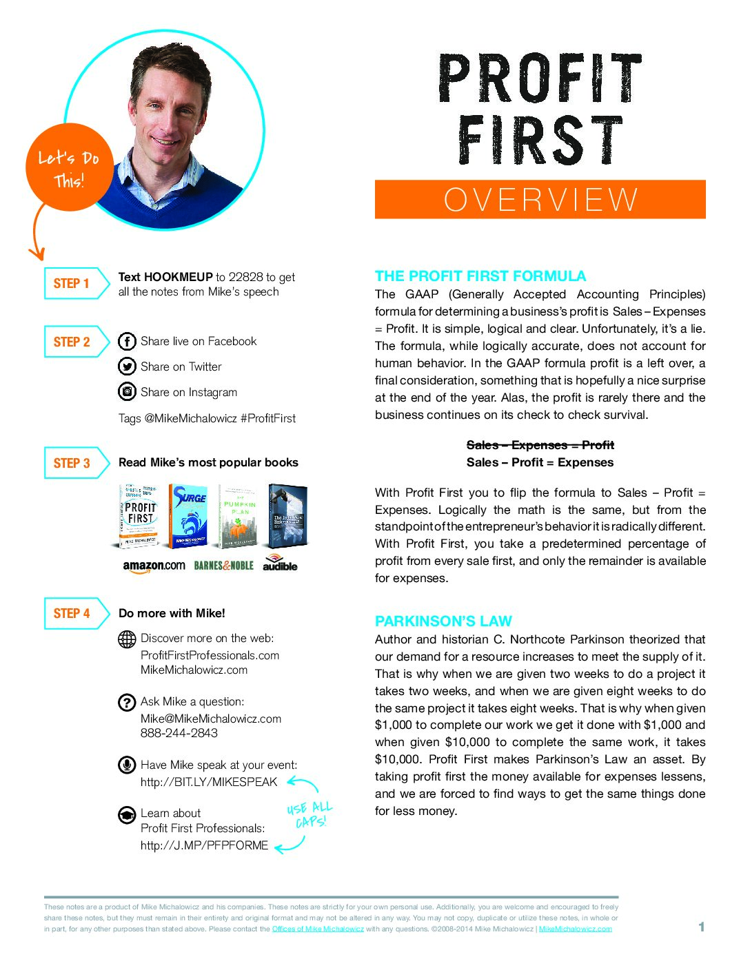 Profit First One Sheet and Overview11 copy