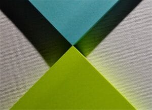 Post-it notes organized on a surface representing task capture and workflow