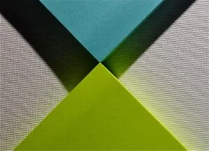 Post-it notes organized on a surface representing task capture and workflow