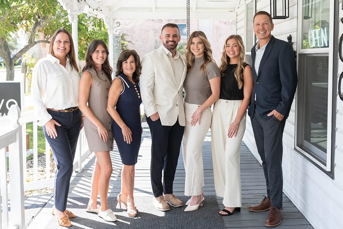 Denovo Realty staff team at the brokerage office
