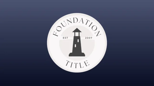Foundation Title Website Logo