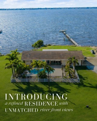 A Rare Indian River Estate on 4 Private AcresSet on over four acres with 350 feet of direct Indian River frontage, this North Merritt Island retreat pairs rare scale with quiet sophistication, offering exceptional privacy, panoramic sunset views, and a private dock with effortless access to the Intracoastal. Tucked at the end of a serene street and framed by lush tropical landscaping, it feels like a secluded waterfront sanctuary.Experience the lifestyle this view was meant for.
📍3400 Spartina Avenue, Merritt Island, FL 32953Reach out to Tammy Crisafulli for more information:
📞 321-652-5808
🌐 tammycrisafulli.denovorealty.com
✉️ tammycrisafulli@denovorealty.com#DenovoRealty #IndianRiver #RiverfrontLiving #FloridaWaterfront #BrevardCountyRealEstate #LuxuryHomesFlorida #WaterfrontProperty
#SpaceCoastRealEstate #FloridaRealEstate