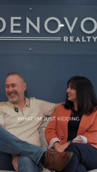 Building a business together definitely comes with a few laughs.We hope you have a wonderful Valentine’s Day and get to share a few of those laughs with the ones you love💘#DenovoRealty #CouplesInRealEstate #RealEstateLife #Bloopers #ValentinesDay #TeamworkInRealEstate #BehindTheScenes