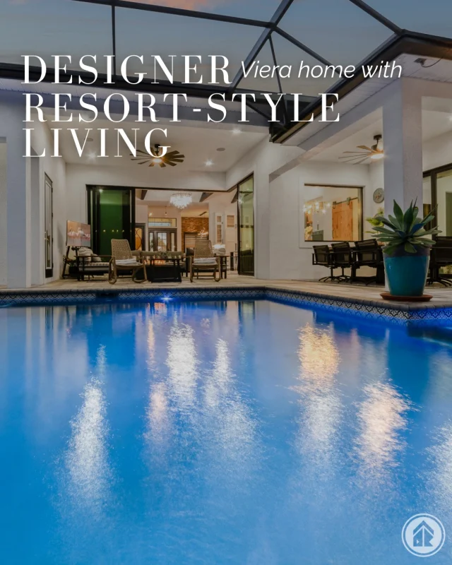 Under contract in just 24 hours with multiple offers.A designer-crafted modern retreat in one of Melbourne’s most coveted luxury enclaves — now off the market.This 4-bed, 3.5-bath custom residence in St. Andrews Manor was built in 2021 and spans 3,120 square feet of meticulously designed living space. Curated by a top local designer, the home features:✨ Dacor appliance suite + 55 sq ft quartz island
🍷 1,000-bottle wine room with LED-lit bar
🌿 10-ft zero corner sliders to a resort-style lanai
🔥 Blaze summer kitchen • Solar + gas-heated pool & spa with waterfall
🔒 Smart home integration • Generac generator • Impact windowsAdditional highlights include vaulted ceilings, premium tile finishes, a private in-law suite, and a 3-car garage, all set on a 0.24-acre lot in the gated St. Andrews Manor community.📍 3511 Durksly Drive | Melbourne, FL
4 Beds | 3.5 Baths | 3,120 SF • Built 2021 • Pool & Spa • Wine Room • Smart Home • 3-Car GarageListed by Jama & Jeffrey Porter | J2Porter Team
321-222-0228 | team@j2porterteam.com
Status: Under Contract#LuxuryRealEstate #FloridaLuxuryHomes #MelbourneFL #VieraLiving #StAndrewsManor #SmartHomeDesign #ModernLuxury #UnderContract #DenovoRealty #WineRoomGoals #PoolsideLiving #InteriorDesignLovers #CustomHome #HotOffTheMarket